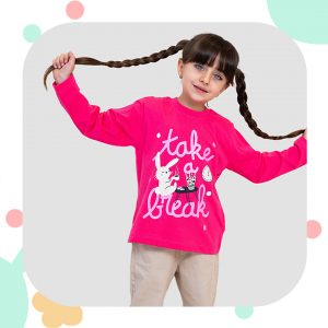 بلوز بچگانه چاپدار بانی خرگوشی مانکی