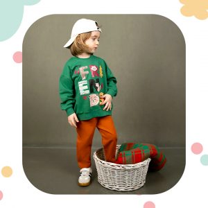 دورس بچگانه چاپدار دوستانِ جنگلی mnky