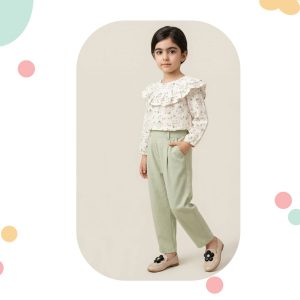 شومیز دخترانه دسته گل