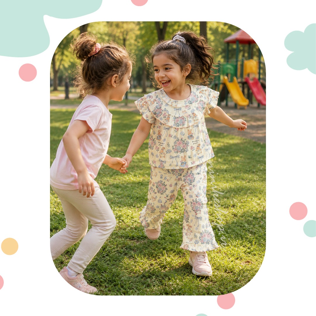 ست راحتی دخترانه خرگوش رویایی جامک